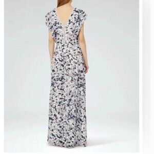 REISS - Women’s Eli Printed Maxi Dress, Size 4